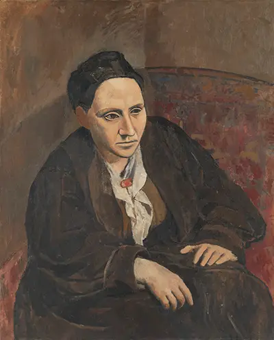 Portrait de Gertrude Stein Pablo Picasso